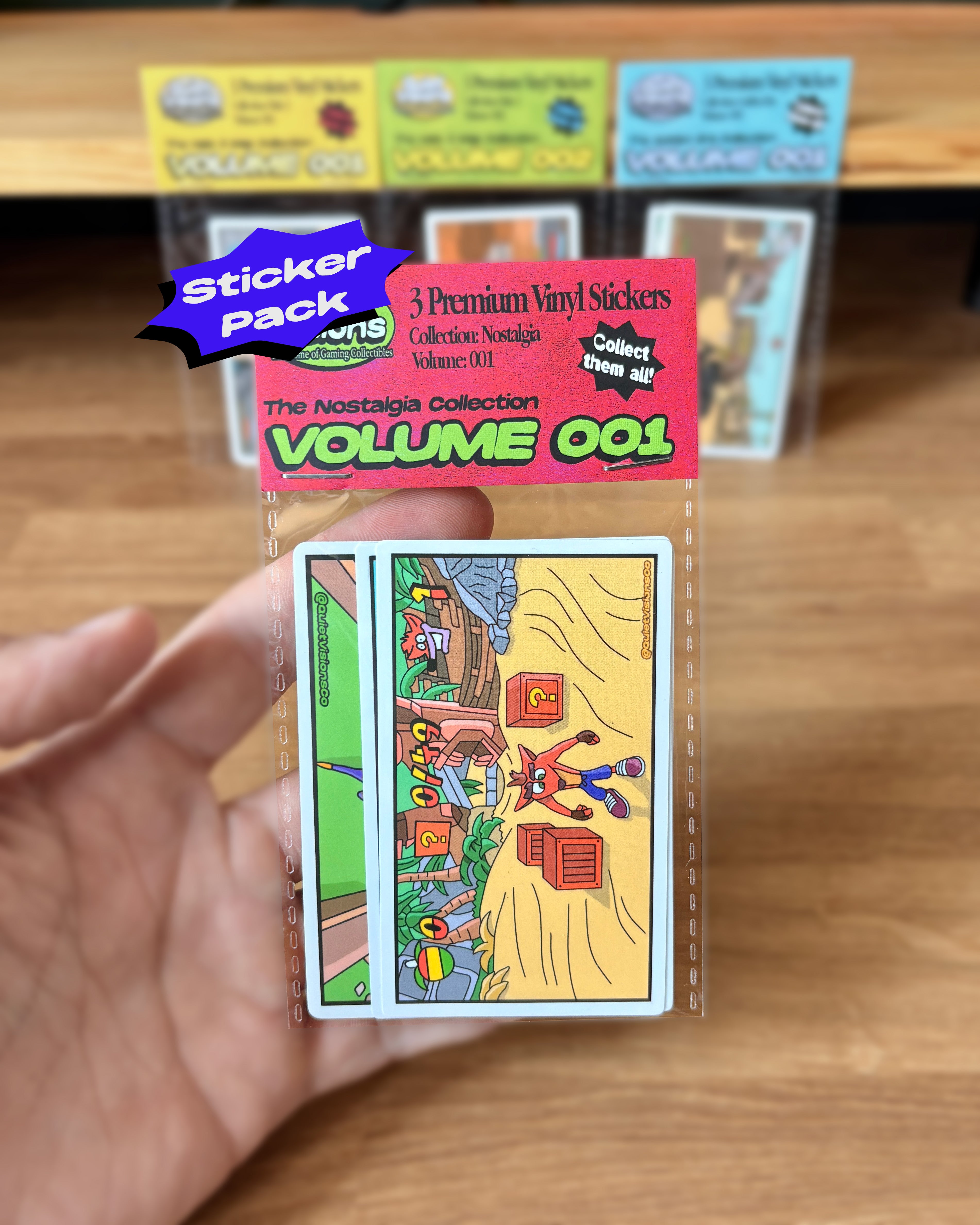 Sticker Pack - Nostalgia Collection - Vol 1