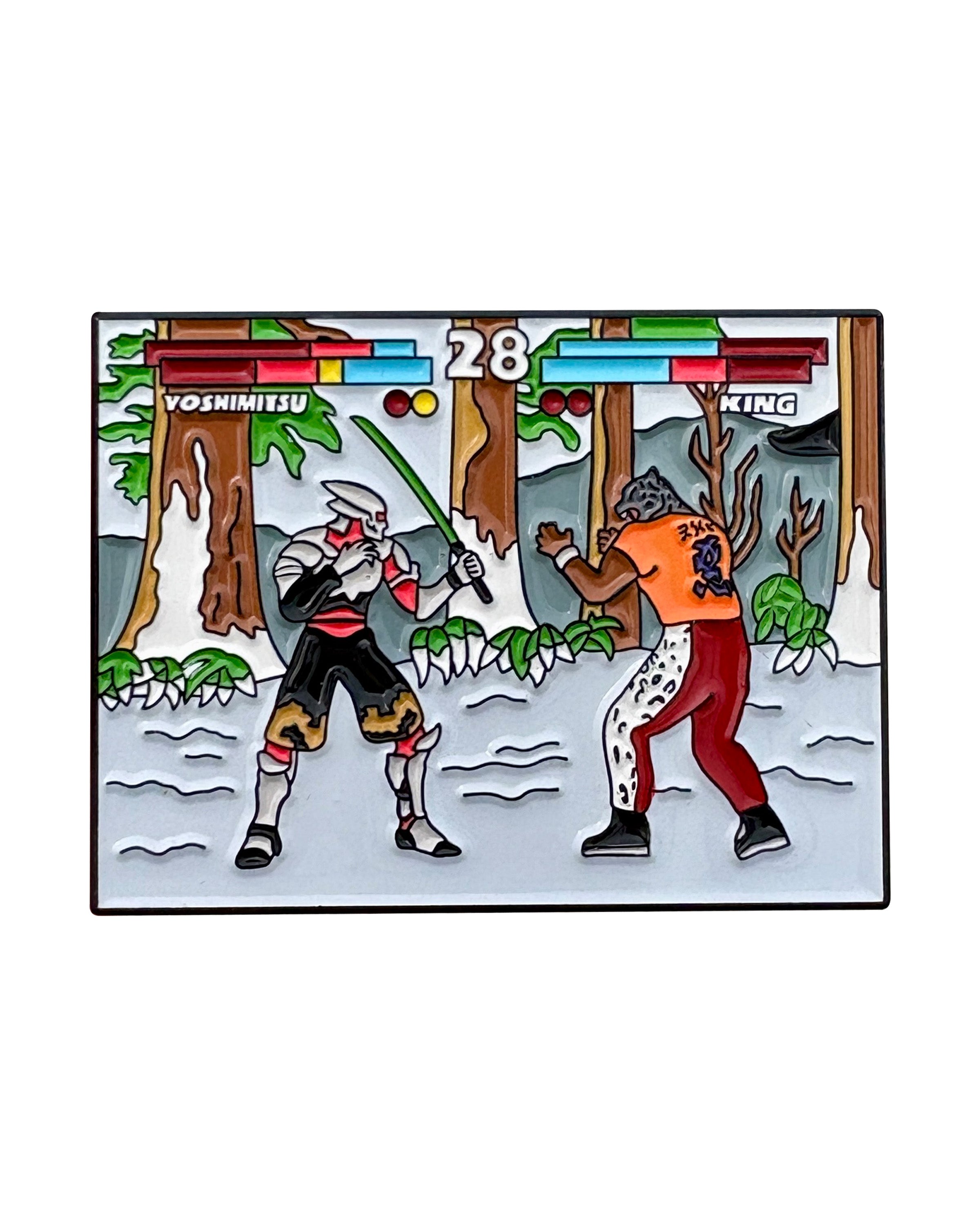 Tekken Tag Tournament Enamel Pin