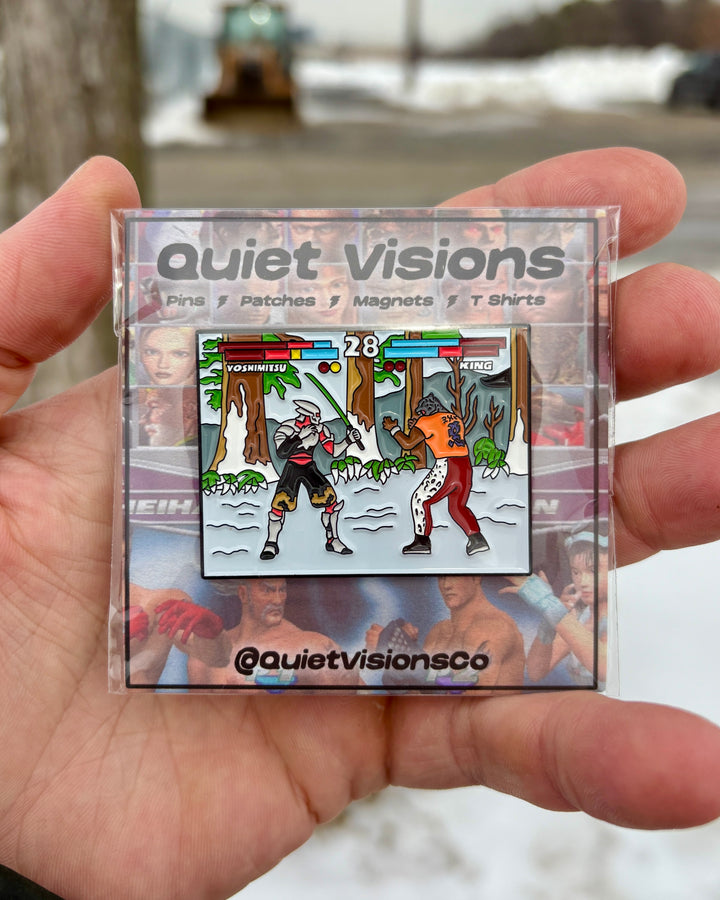 Tekken Tag Tournament Enamel Pin - Wrapped
