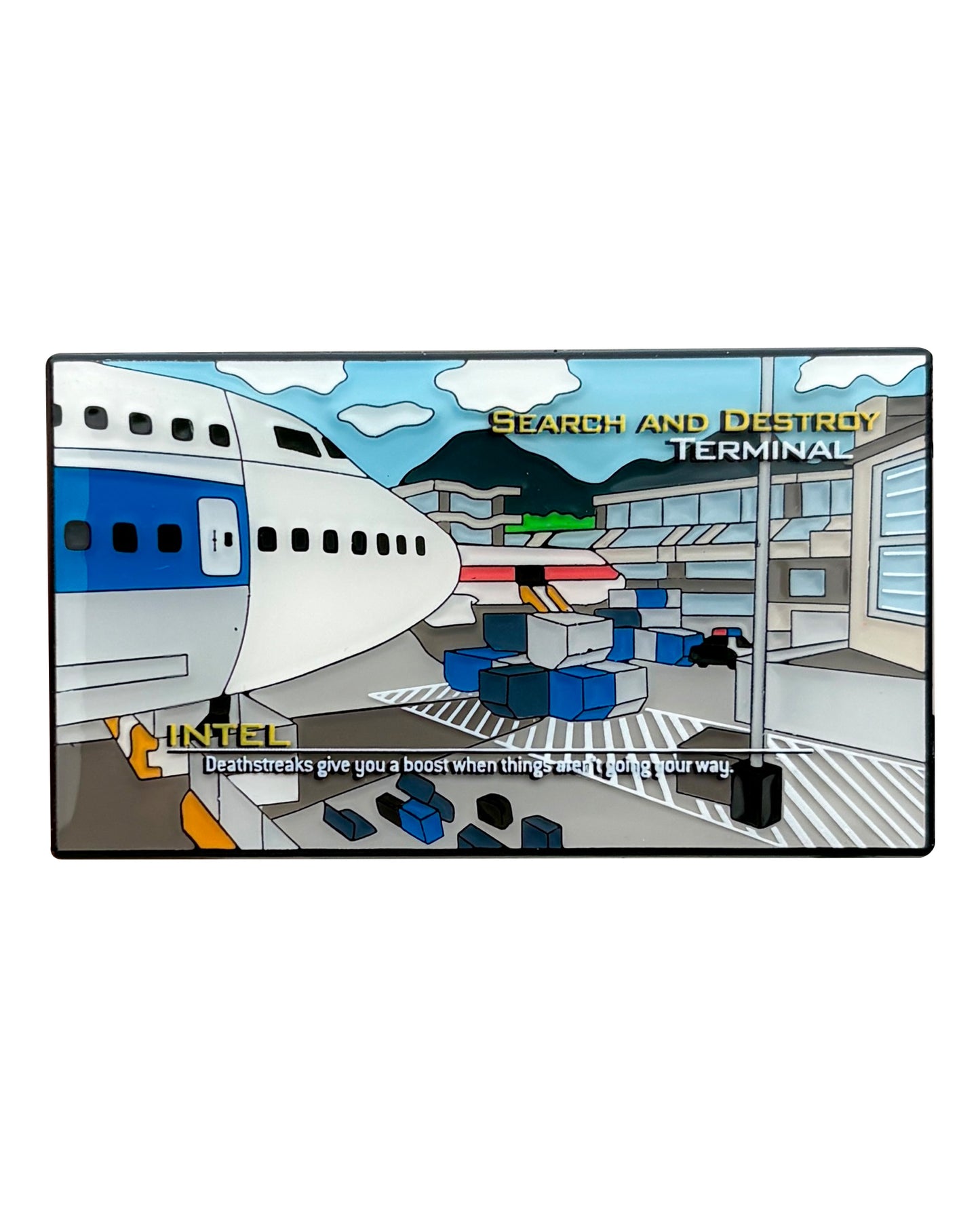 Modern Warfare 2 Terminal Enamel Pin
