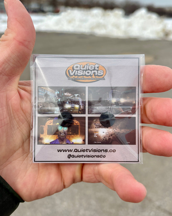 Tranzit - Call Of Duty - Enamel Pin Packaged Back