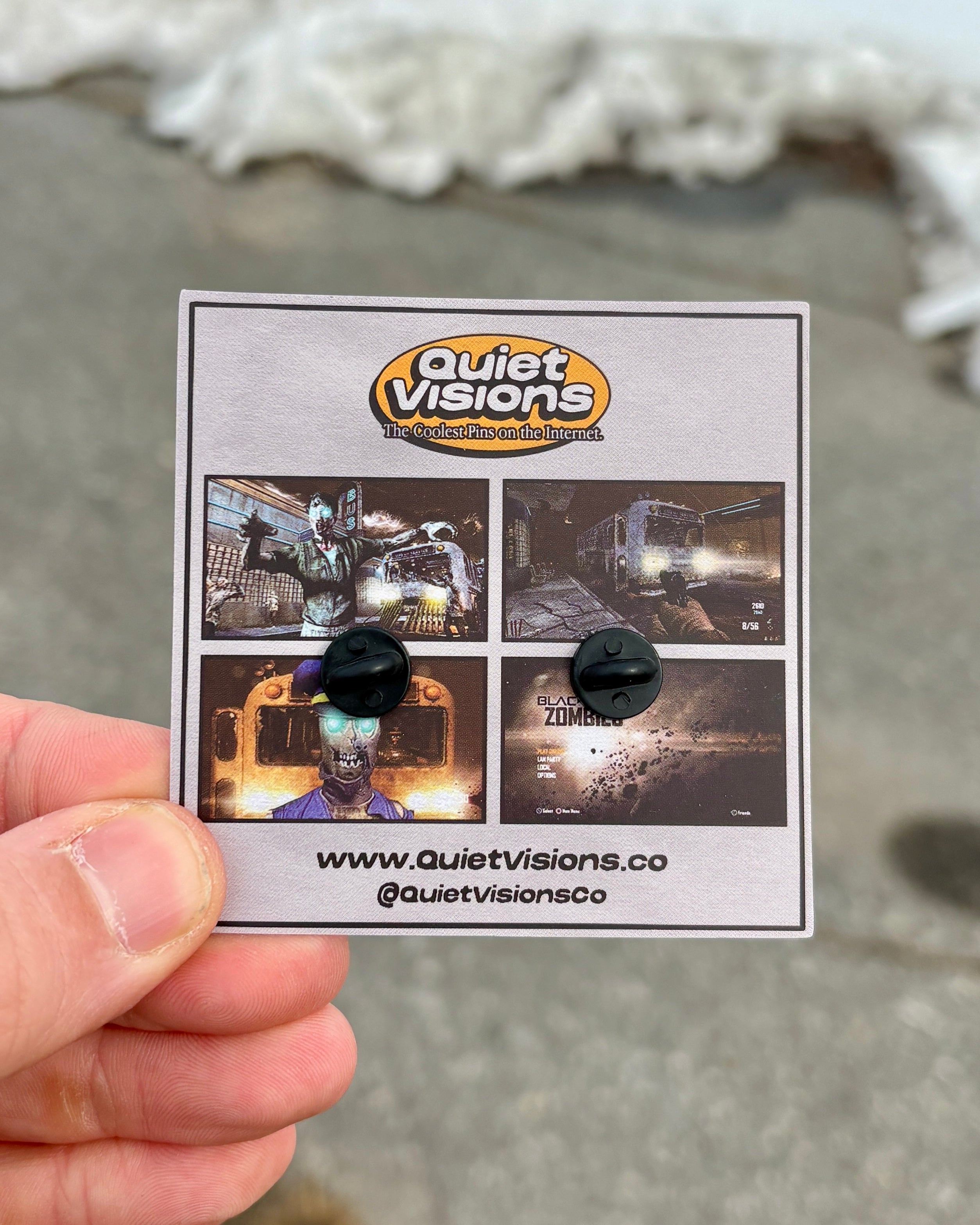 Tranzit - Call Of Duty - Enamel Pin Packaged Back 2