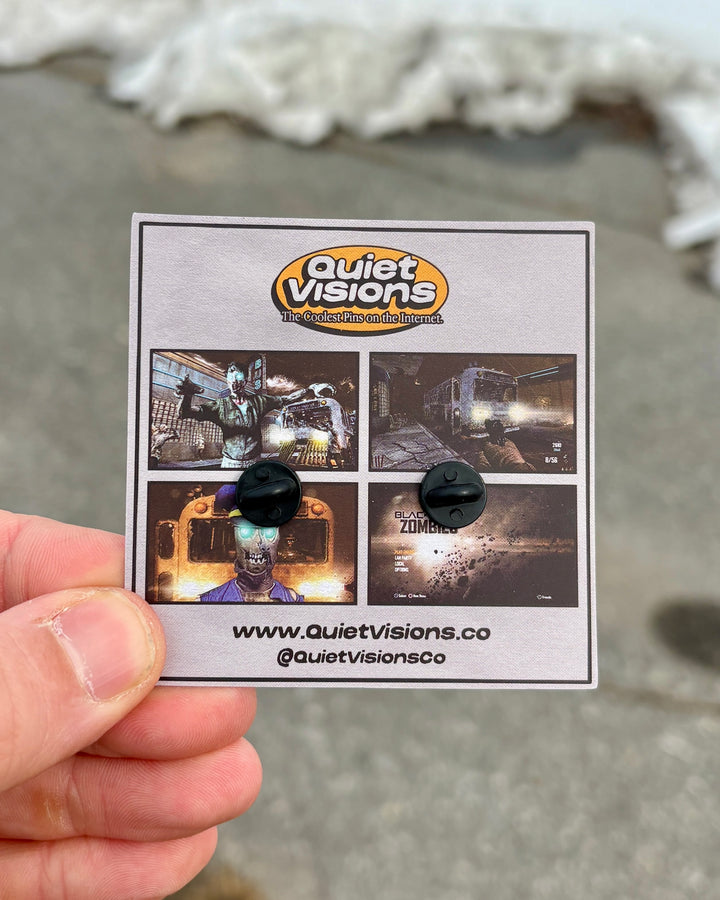 Tranzit - Call Of Duty - Enamel Pin Packaged Back 2