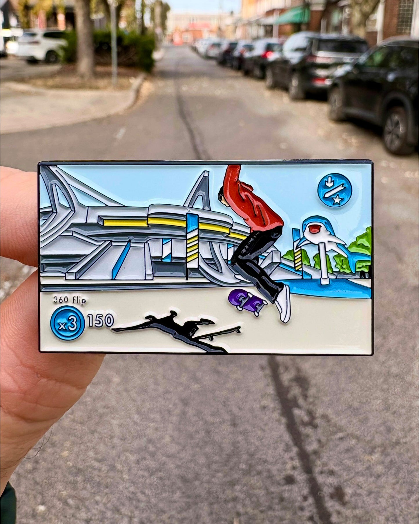 Skate 3 - Enamel Pin