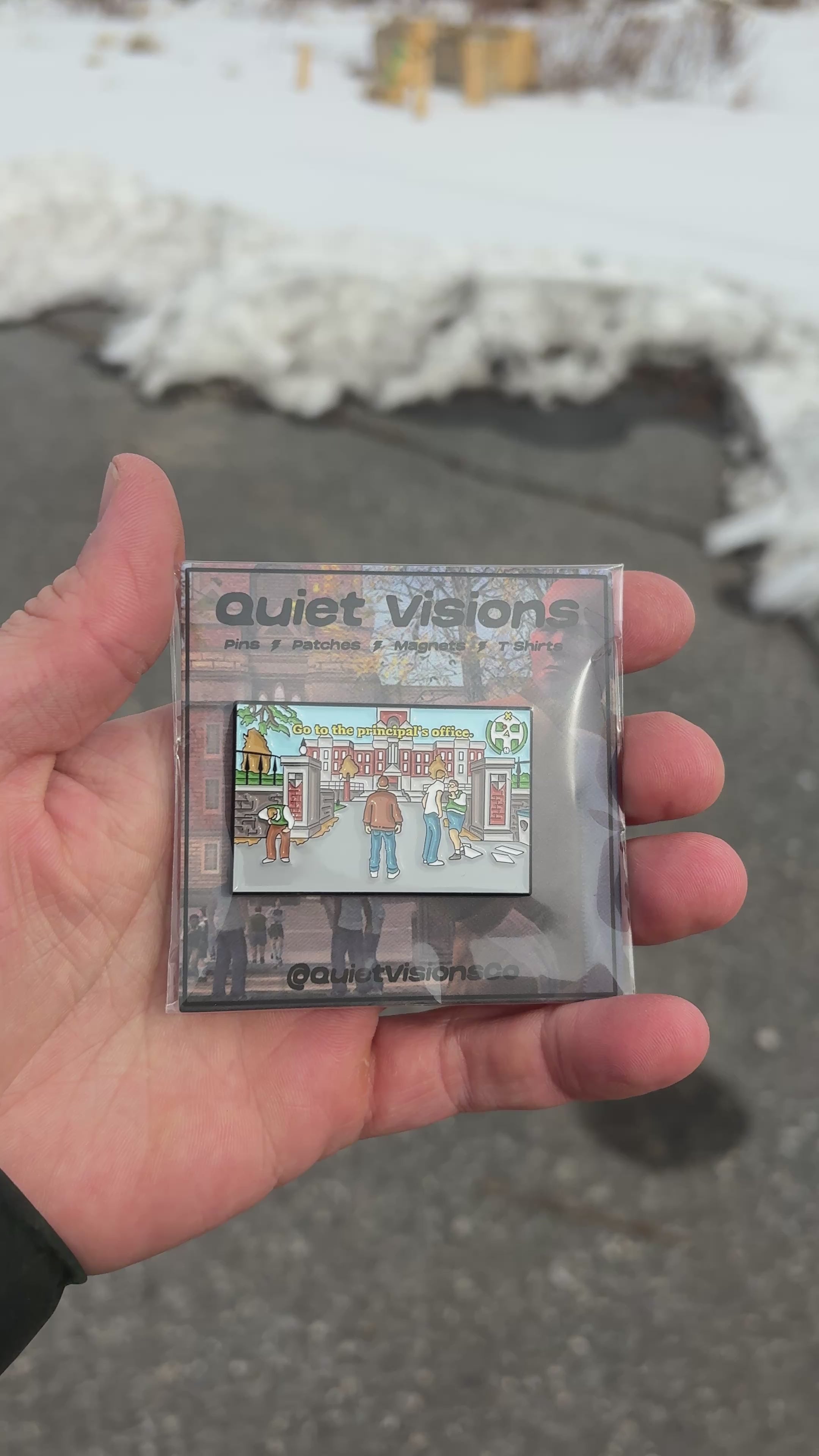 Bully Bullworth Academy Enamel Pin - Video