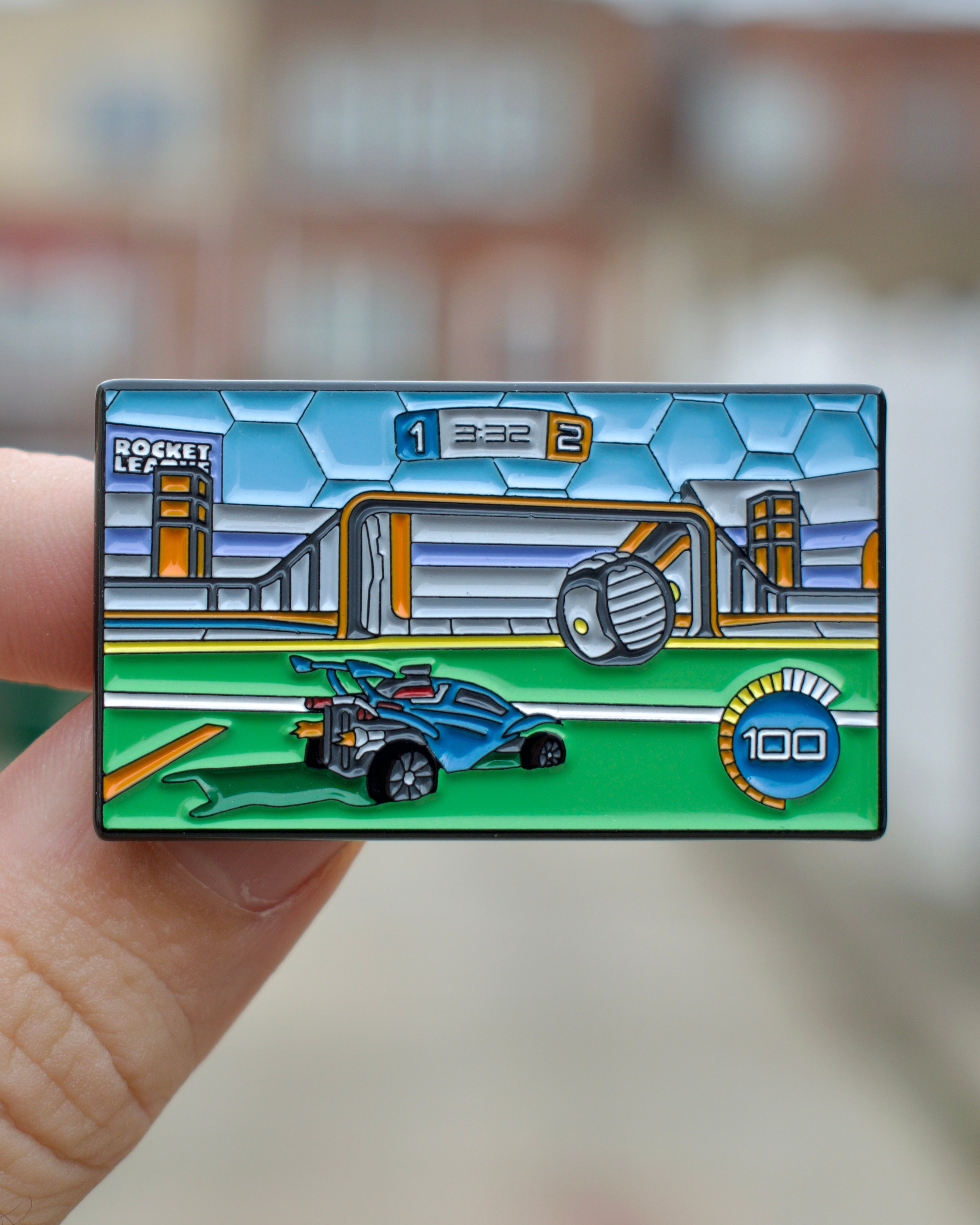 Car Soccer - Enamel Pin