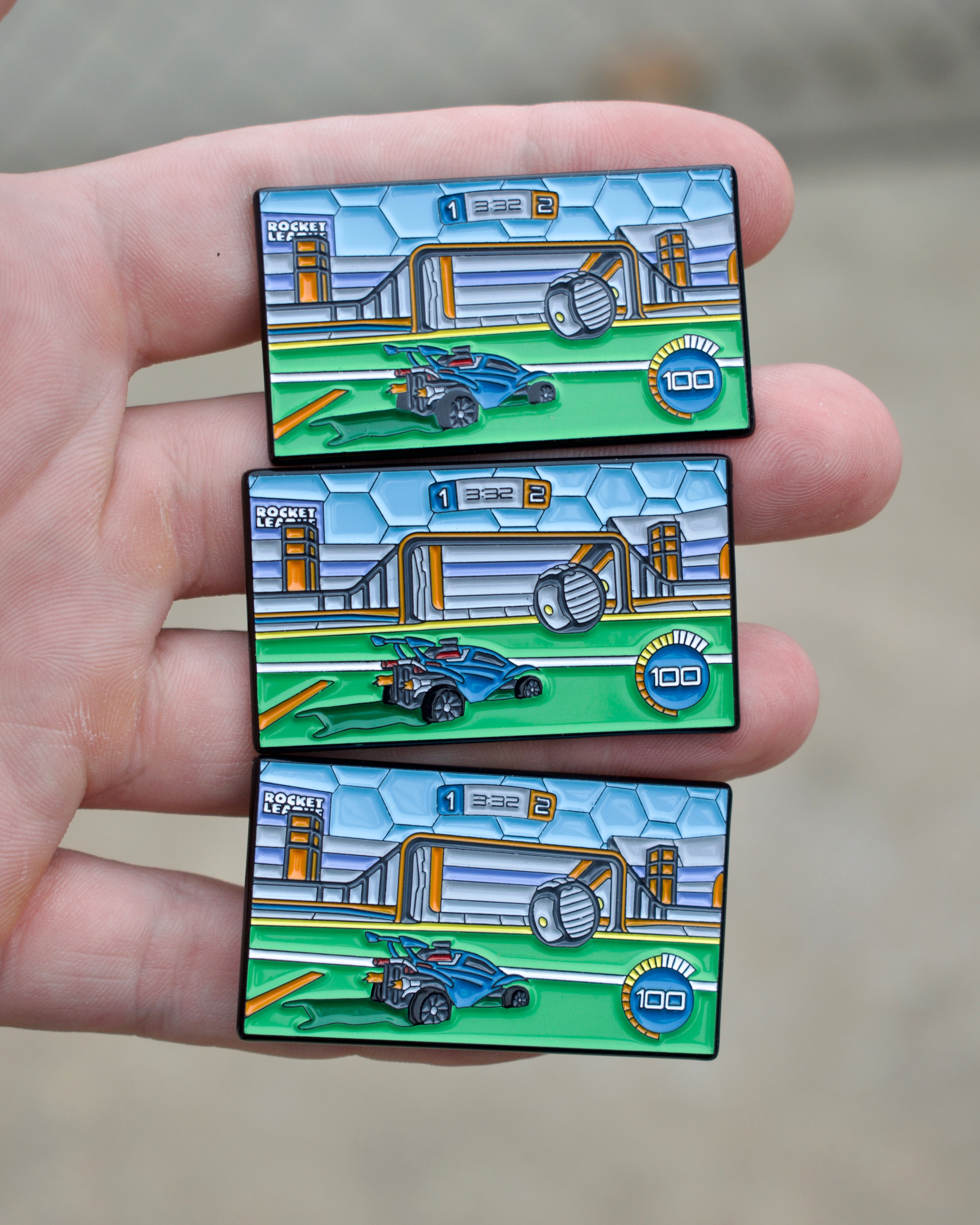 Car Soccer - Enamel Pin