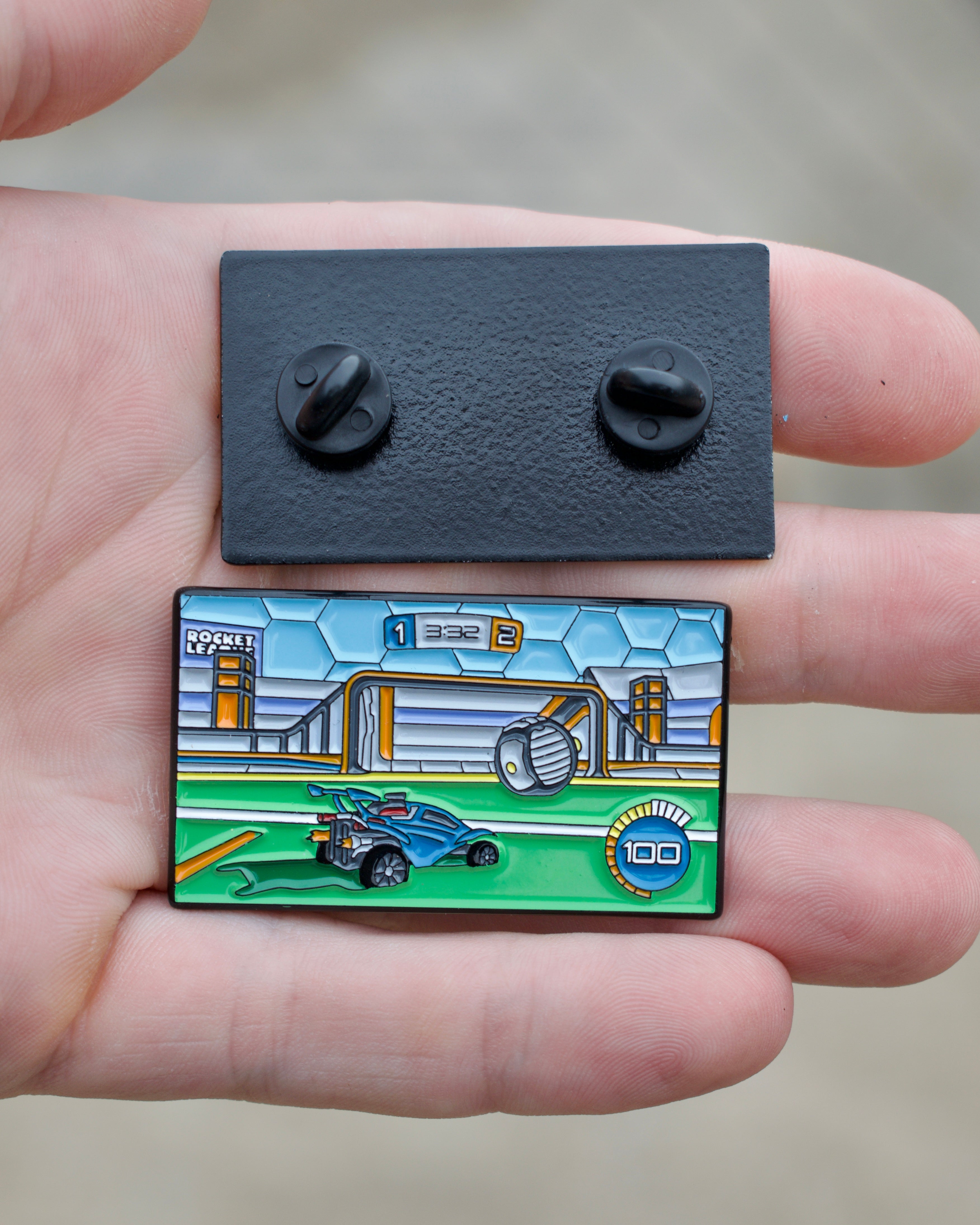 Car Soccer - Enamel Pin