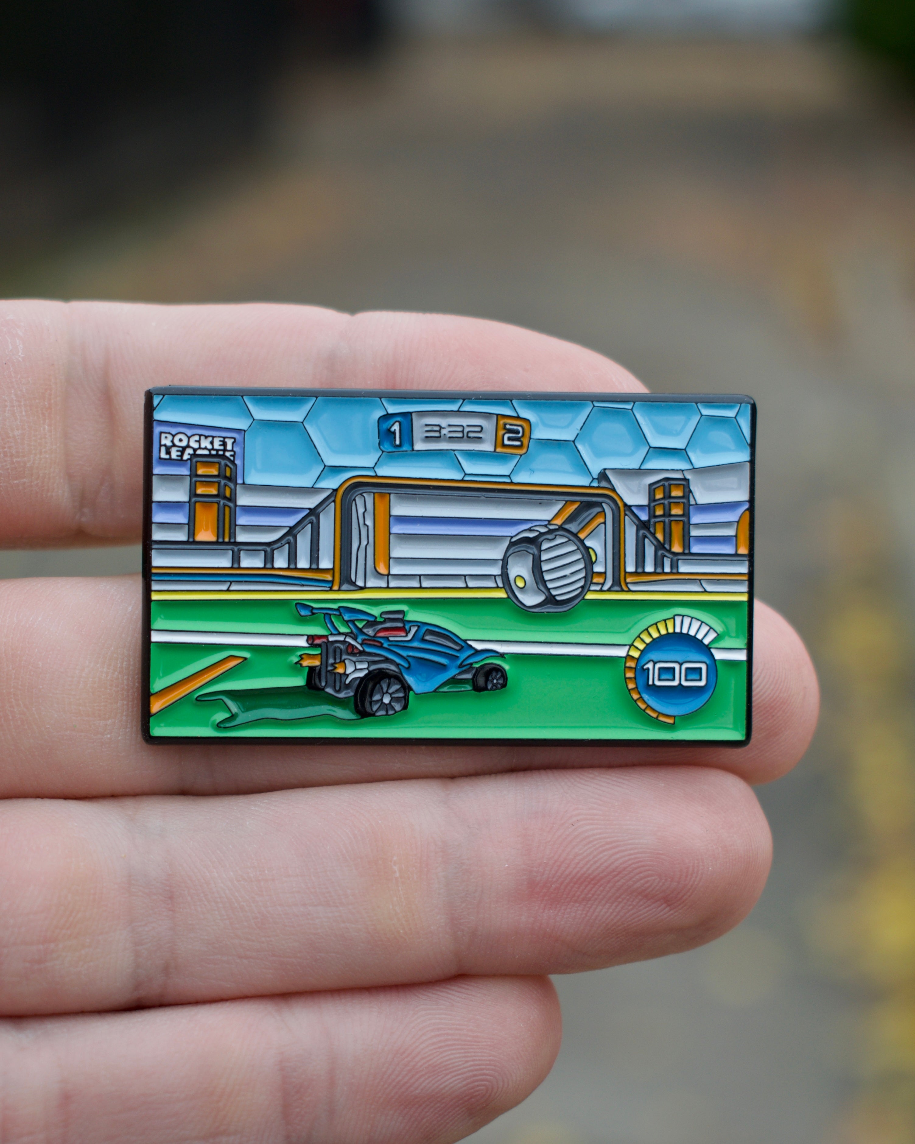 Car Soccer - Enamel Pin