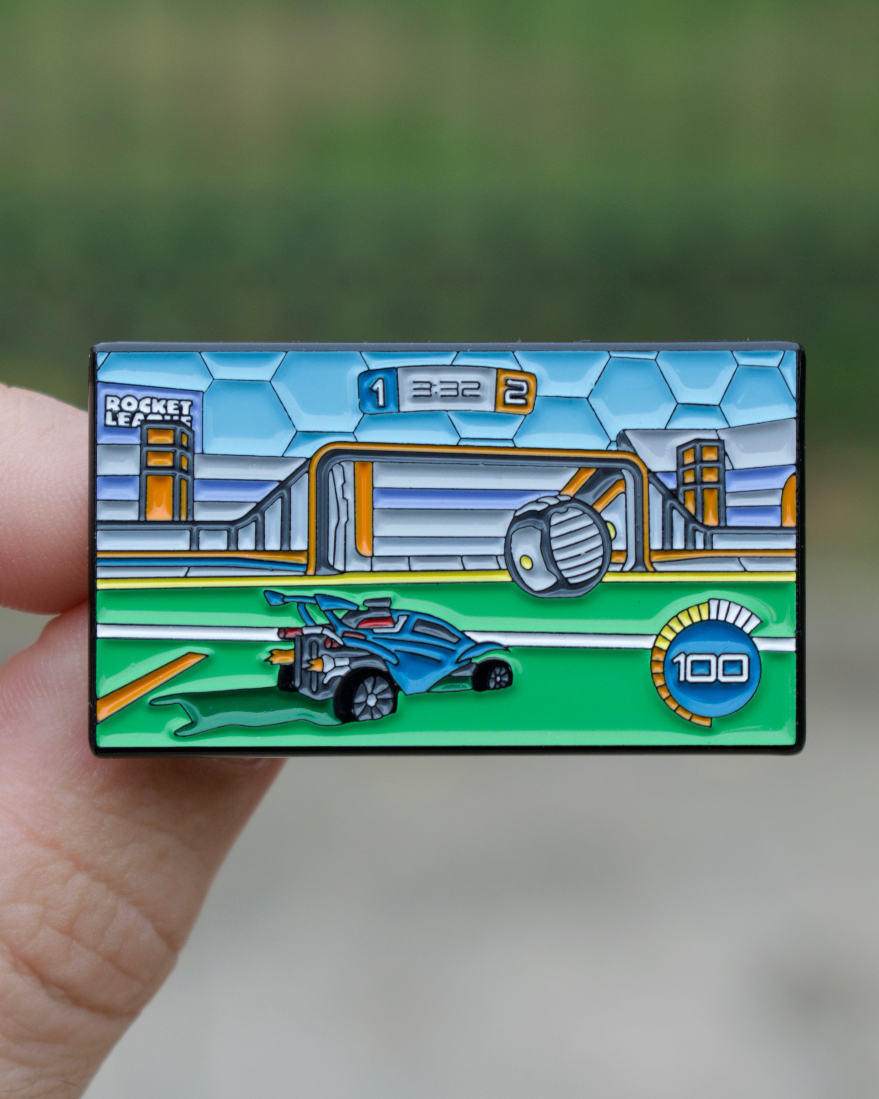 Car Soccer - Enamel Pin