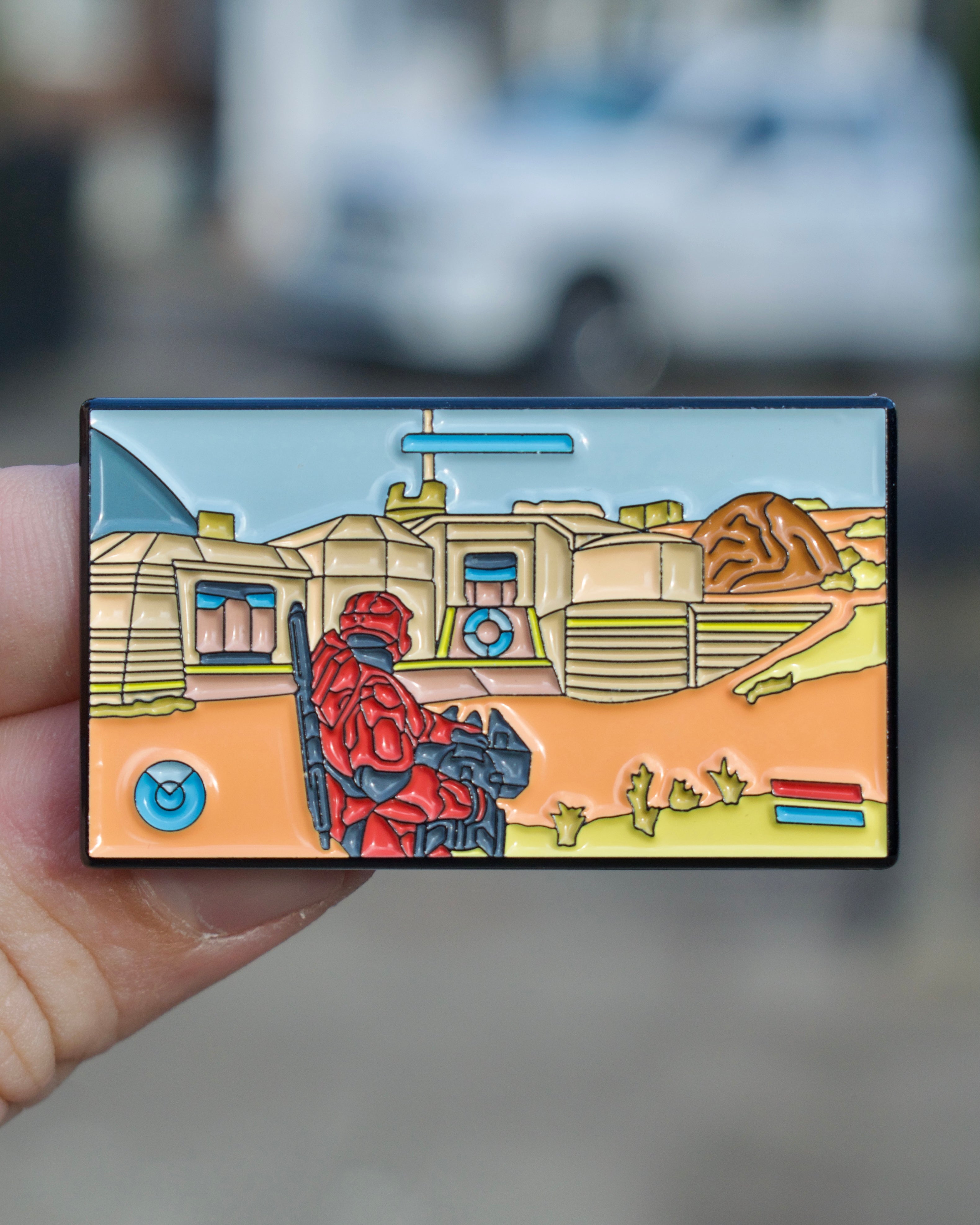 Standoff - Enamel Pin