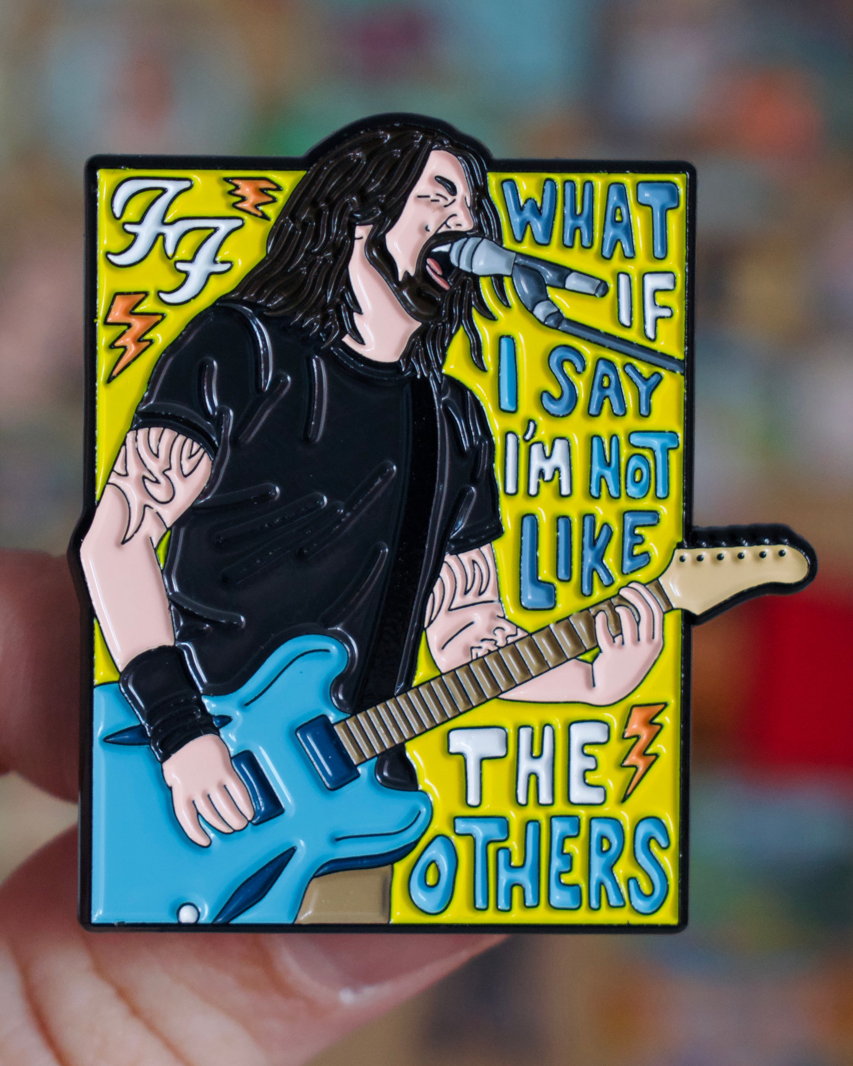 Dave Grohl - Enamel Pin