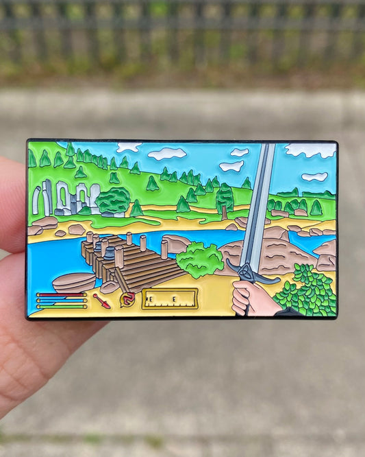 *PREORDER* Oblivion - Elder Scrolls - Enamel Pin