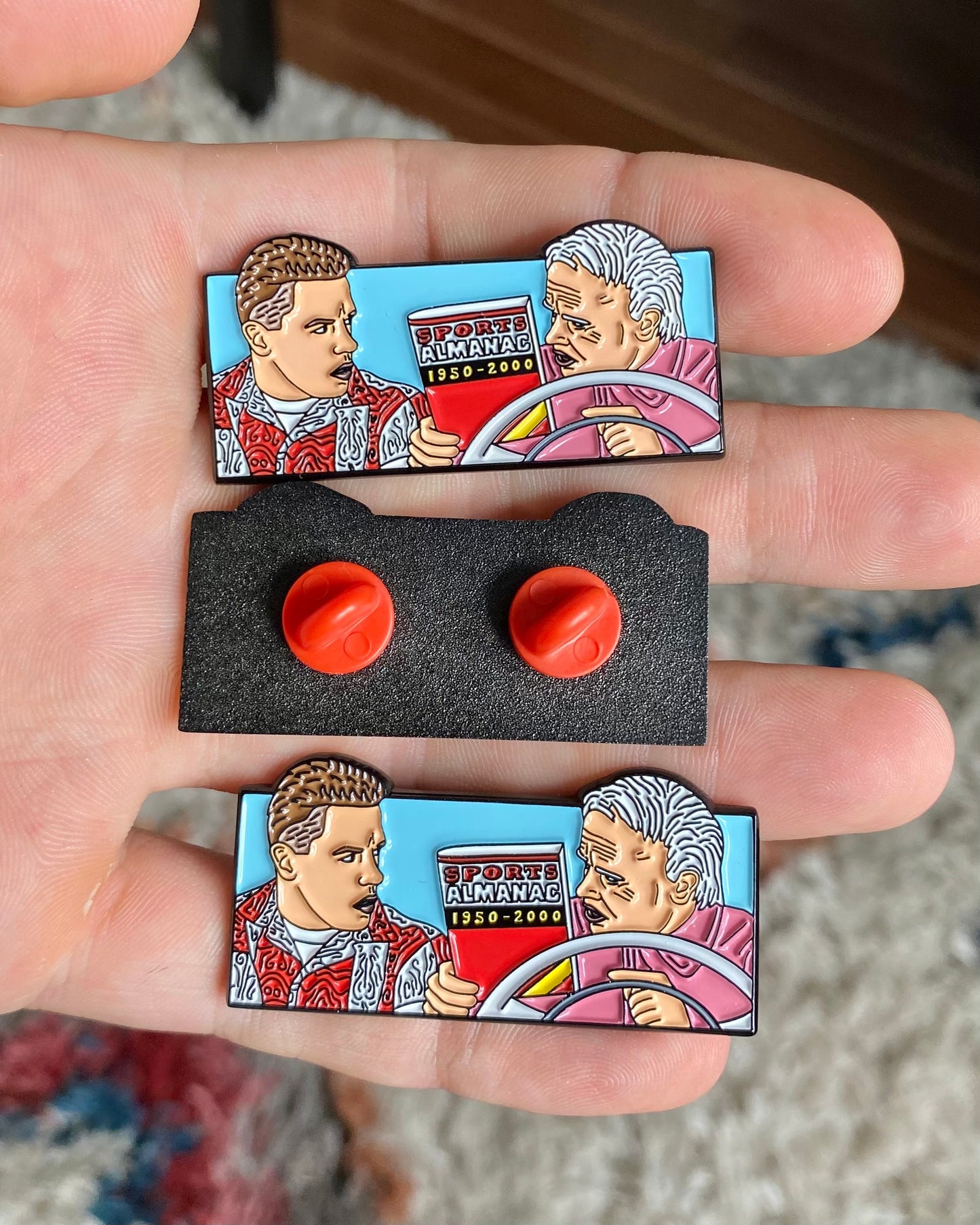 BTTF Pin Set