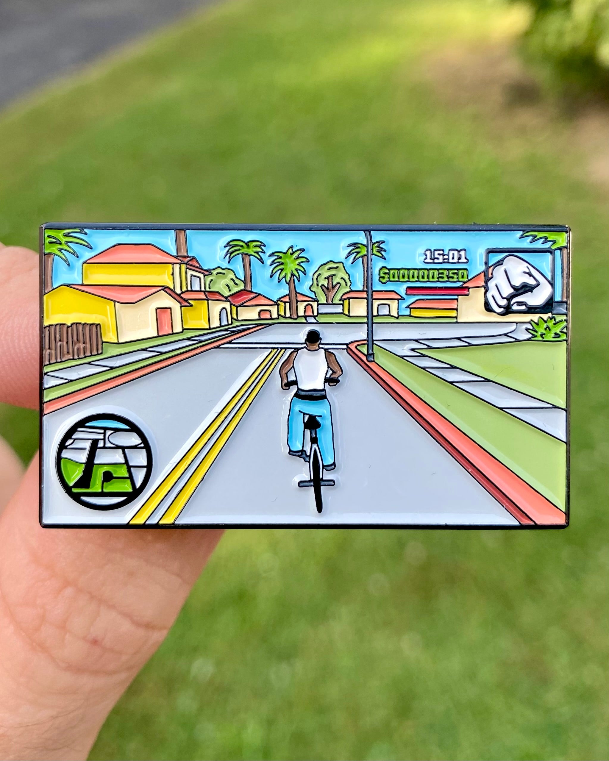 Grove Street  - Enamel Pin