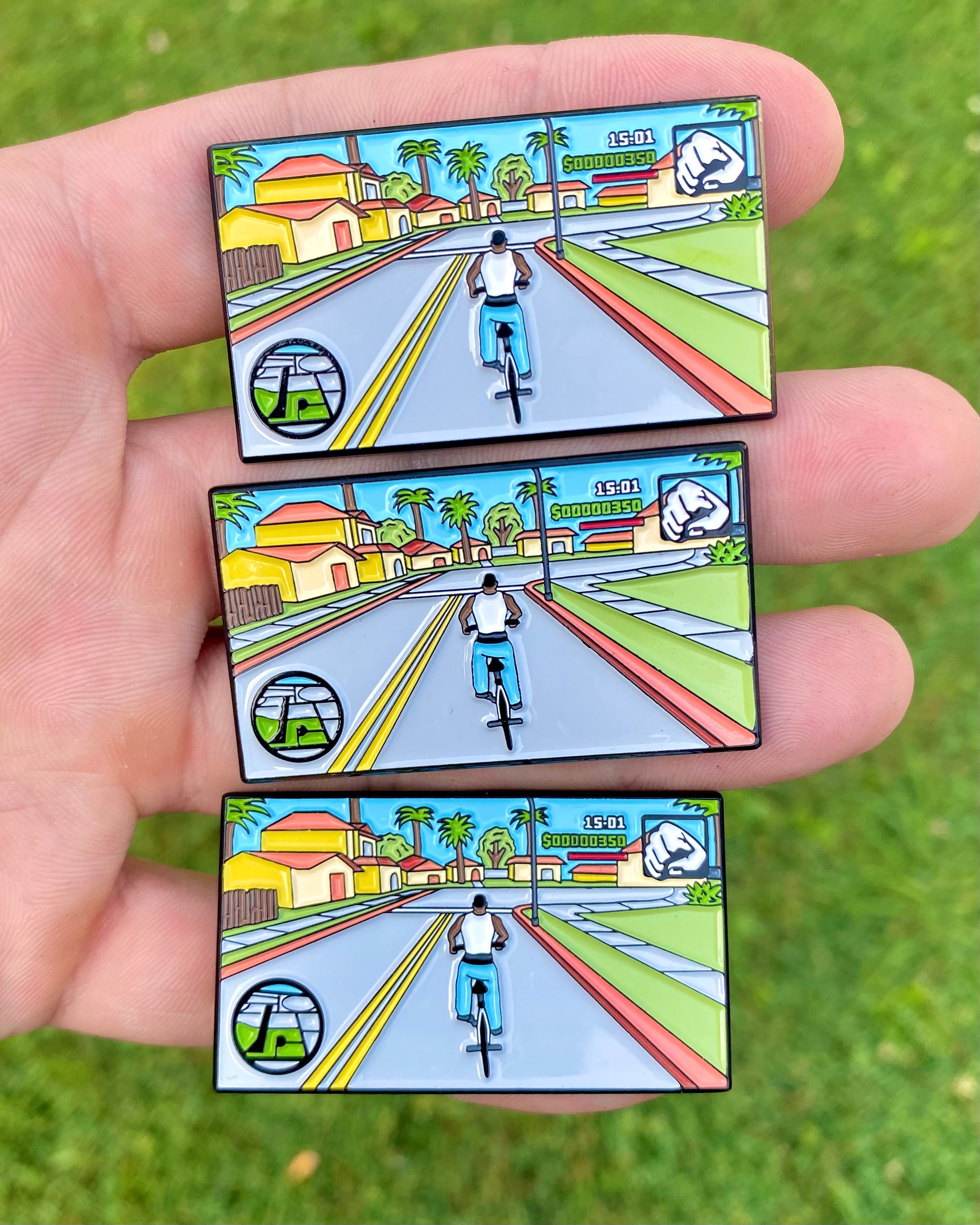 Grove Street  - Enamel Pin