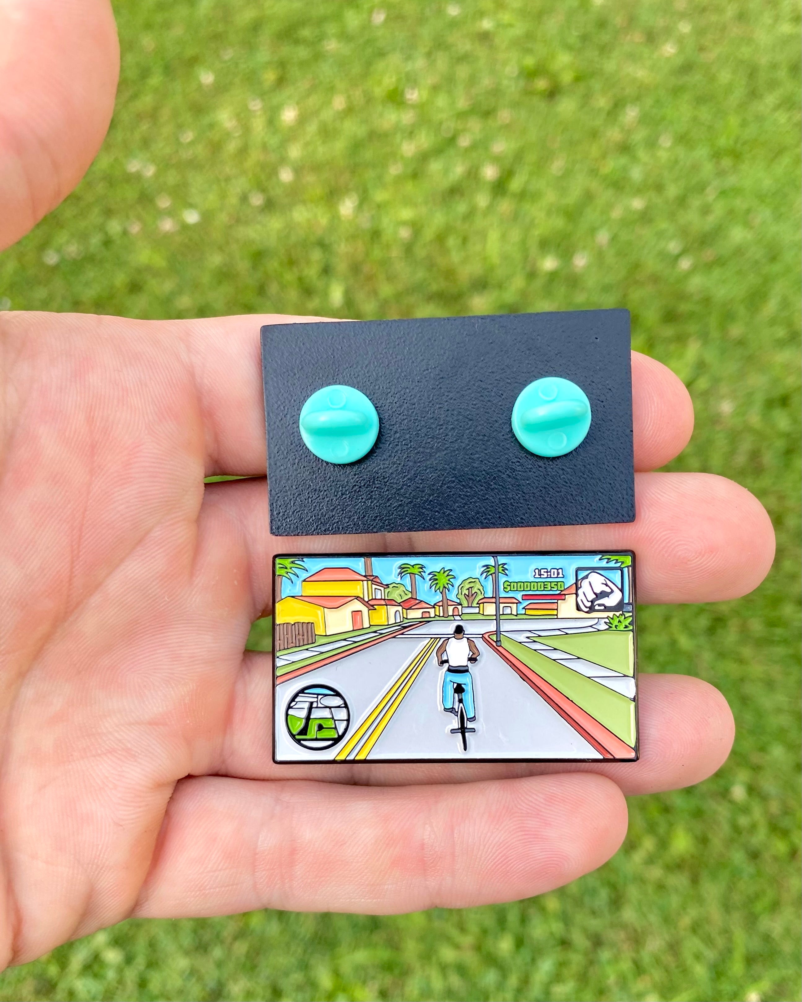 Grove Street  - Enamel Pin