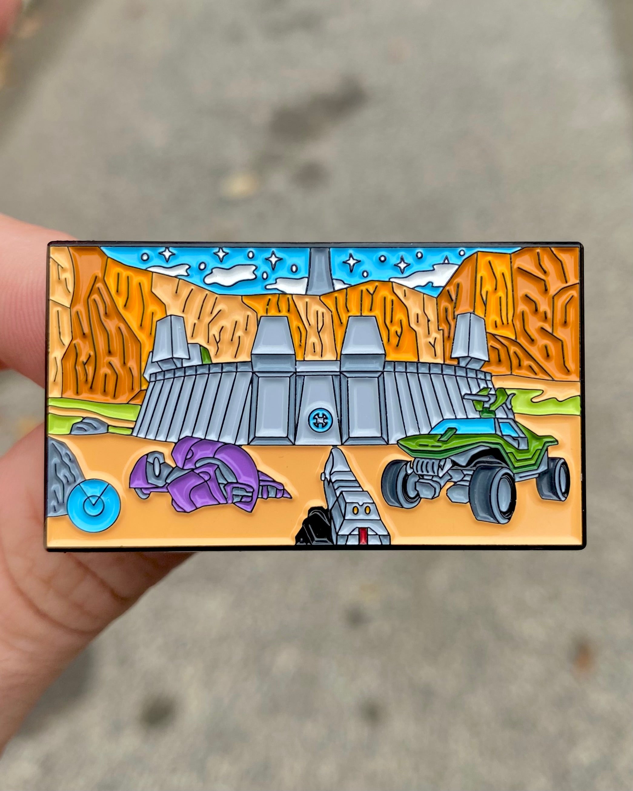 Blood Gulch - Enamel Pin