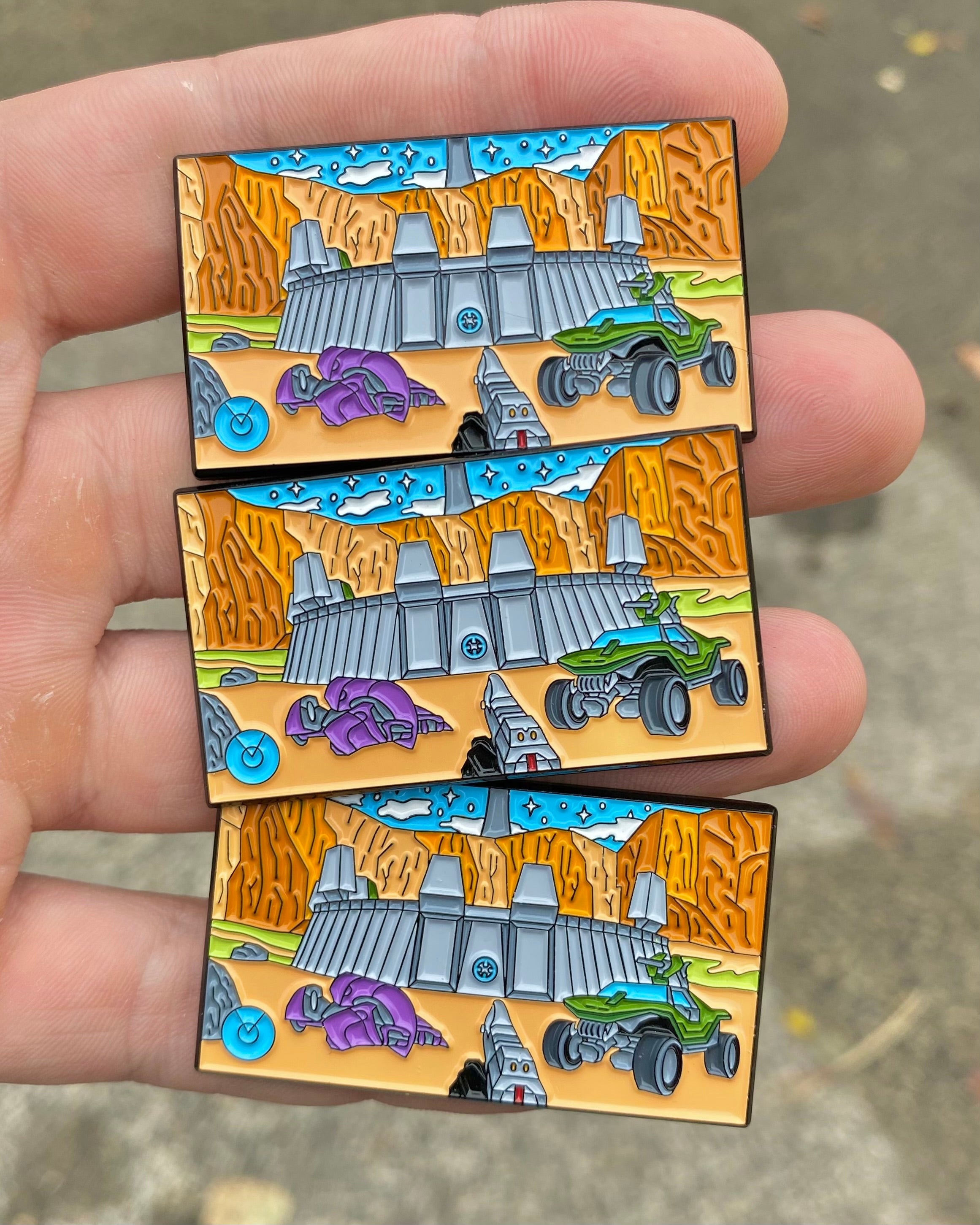 Blood Gulch - Enamel Pin