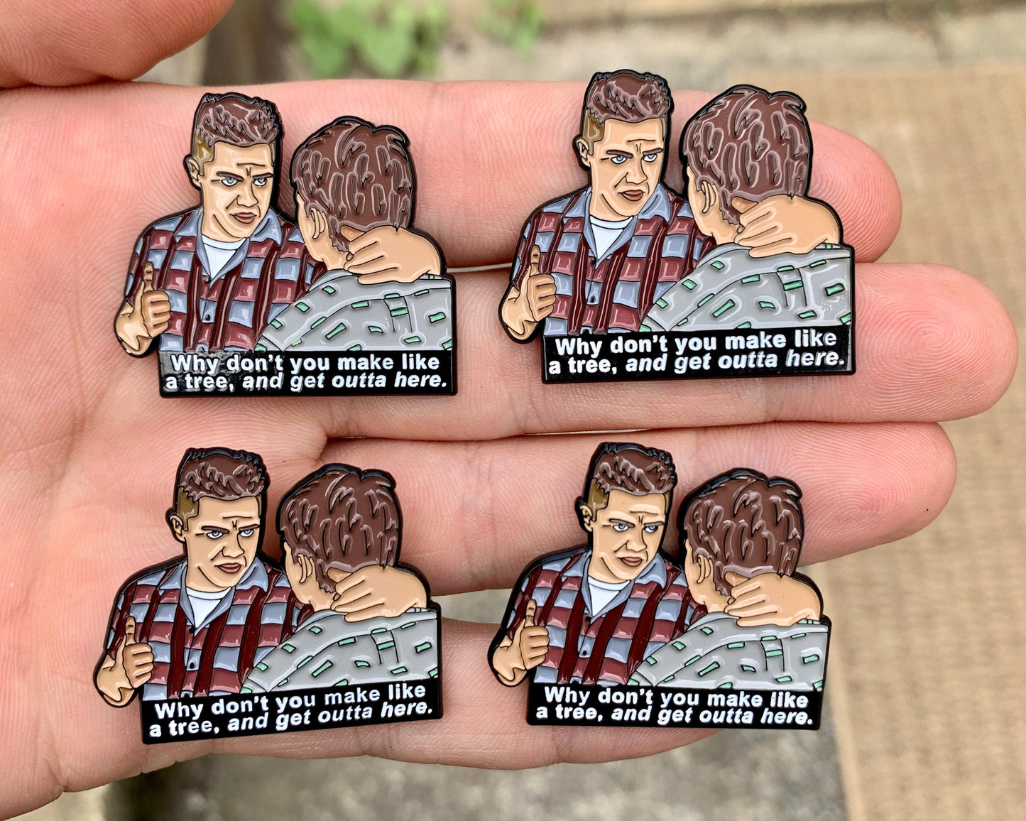 Back to the Future | Biff | Enamel Pin