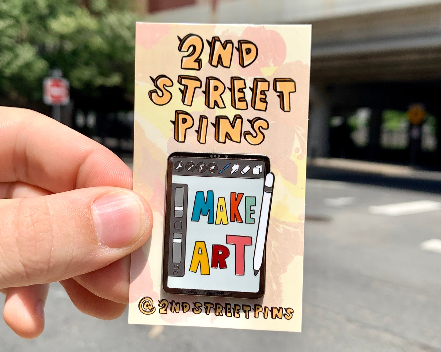 Digital Art - ProCreate - Enamel Pin