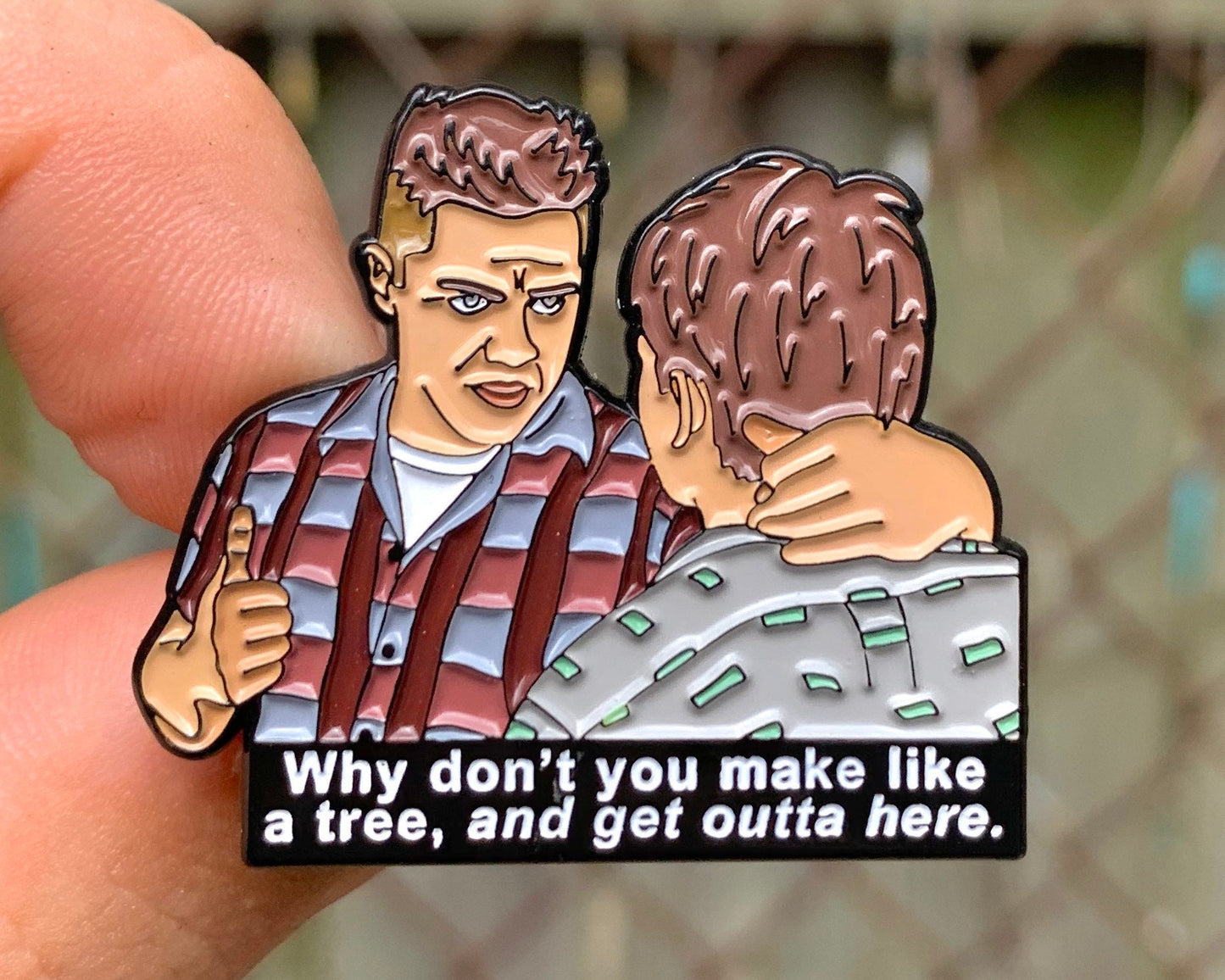 Back to the Future | Biff | Enamel Pin