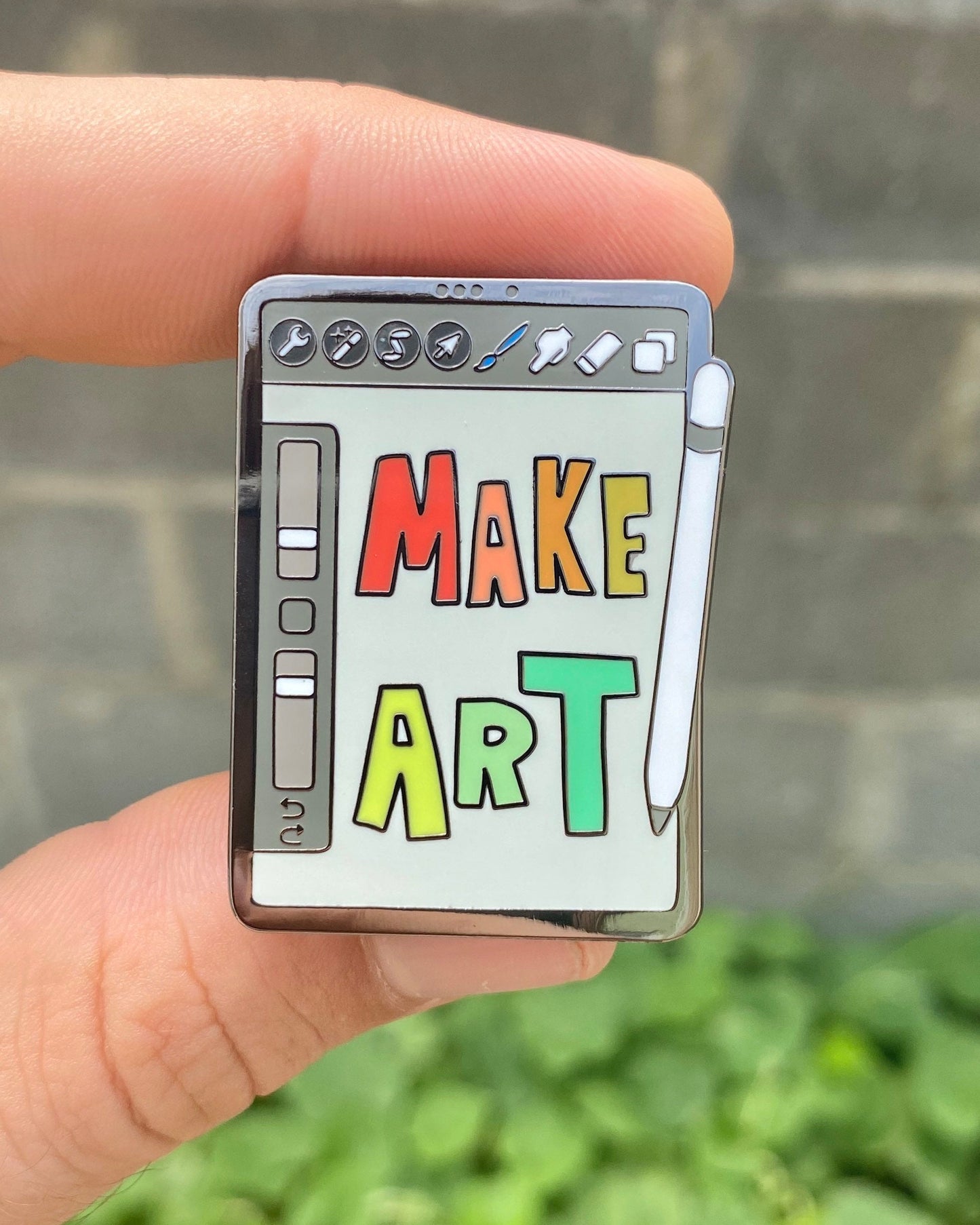 Digital Art - ProCreate - Enamel Pin