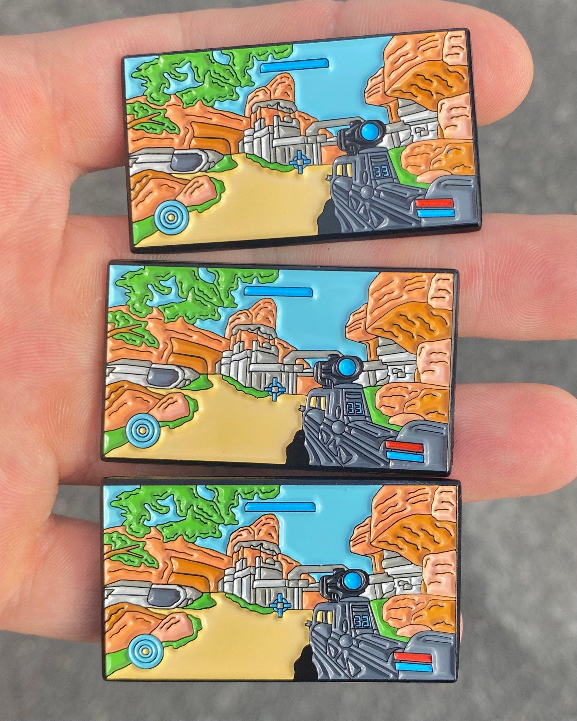 Halo - Battle Rifle - Enamel Pin