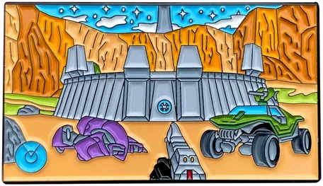 Halo: Combat Evolved Blood Gulch enamel pin