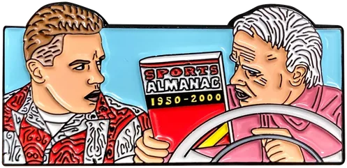 Back to the Future Part II Biff enamel pin