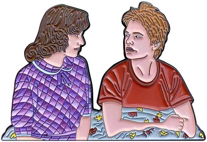Back to the Future Marty enamel pin