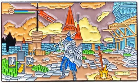 Dark Souls III Praise the Sun enamel pin