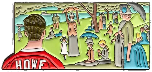 Ferris Bueller's Day Off Cameron enamel pin