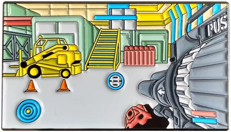 Halo 3 Foundry enamel pin