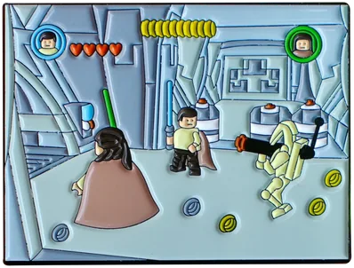 LEGO Star Wars True Jedi enamel pin