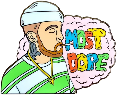Mac Miller Most Dope · Limited Edition enamel pin