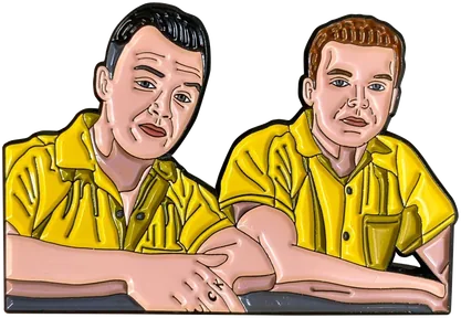 Shameless Mickey and Ian enamel pin