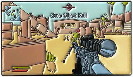 Call of Duty: Modern Warfare 2 Intervention enamel pin
