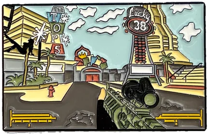 Fallout: New Vegas enamel pin