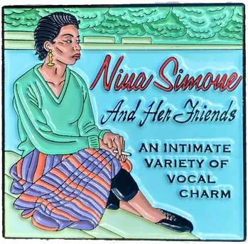 Nina Simone And Her Friends enamel pin