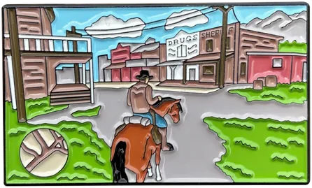 Red Dead Redemption 2 Arthur enamel pin