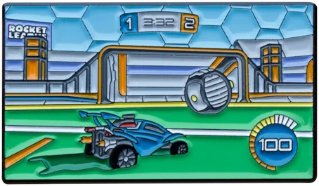 Rocket League enamel pin
