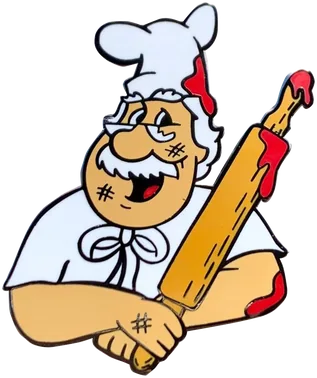 Stroehmann Grandpa enamel pin
