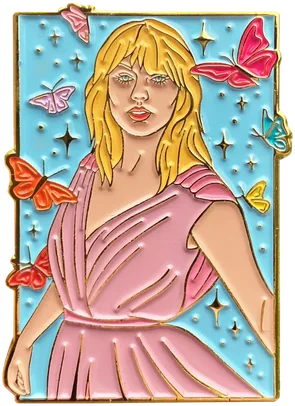 Taylor Swift enamel pin