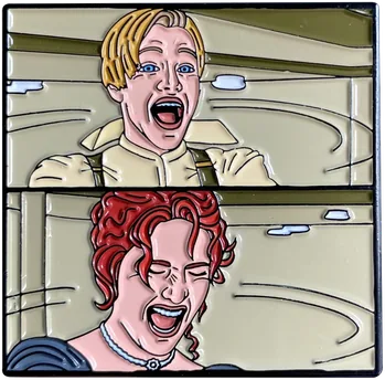 Titanic enamel pin