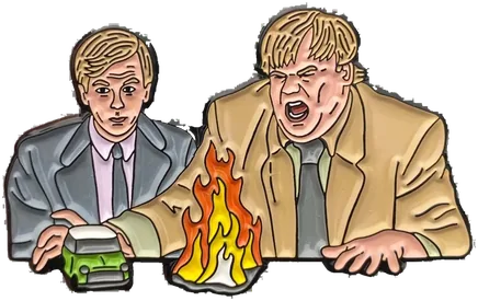 Tommy Boy enamel pin