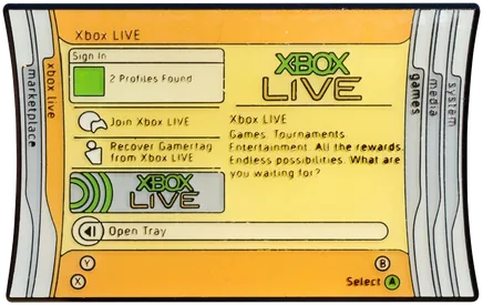 Xbox 360 OG Dashboard enamel pin